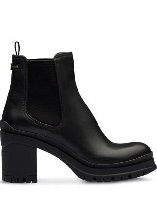 prada boots winter|prada chunky heel ankle boots.